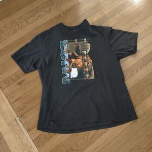 Nike Jordan T Shirt Men XL Grey Short Sleeve Flight Casual Crew MVP Vintage 1996